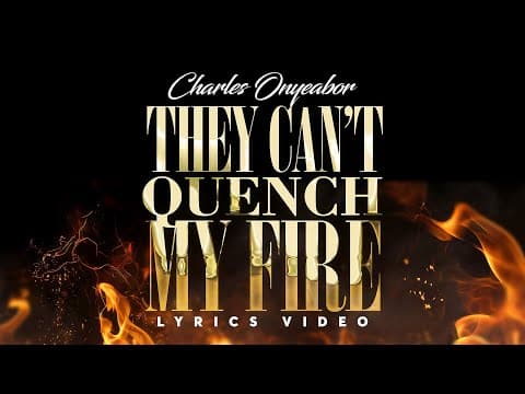 Charles Onyeabor - They Can’t Quench My Fire (Lyrics Video)